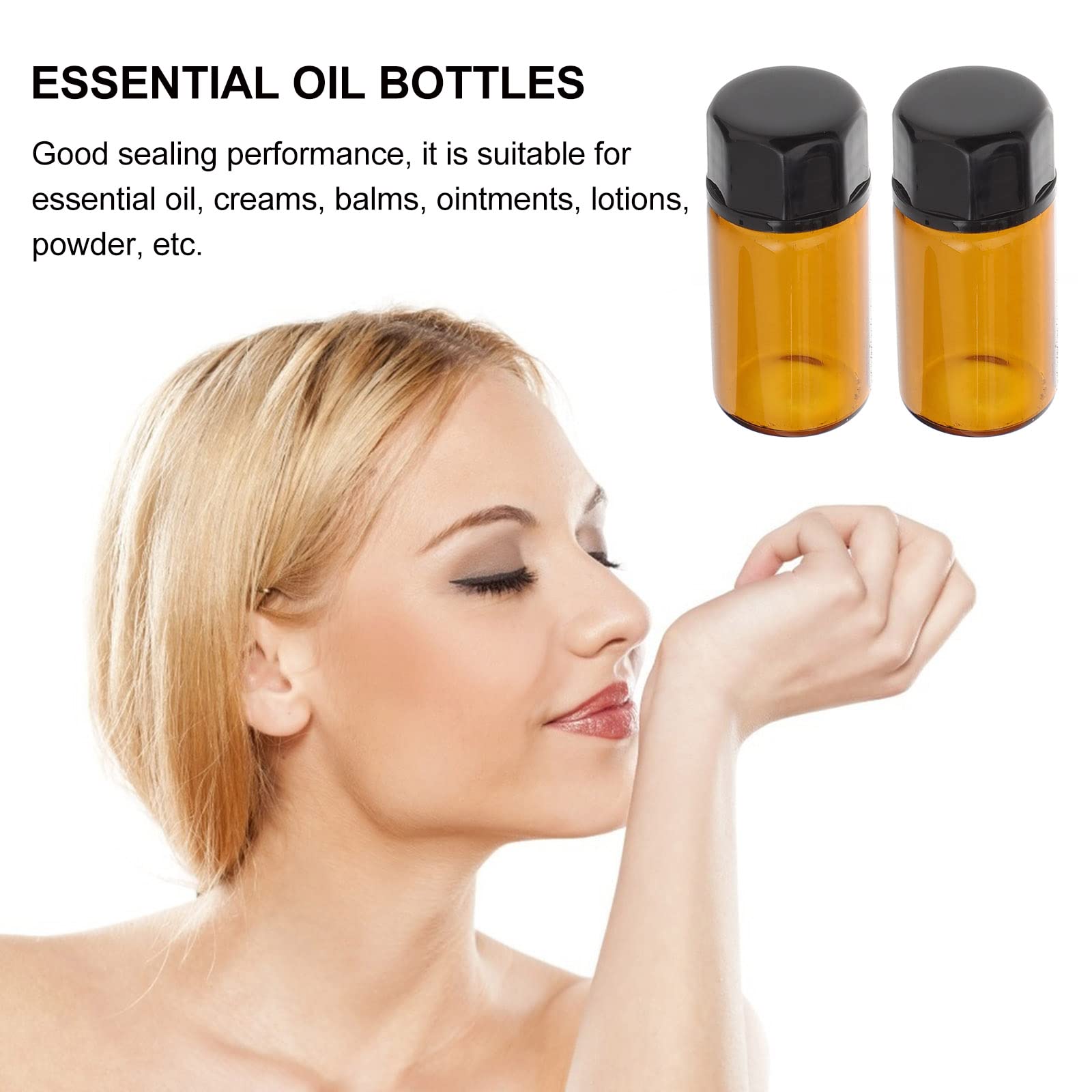 Amazon.co.jp: BESTOYARD 遮光瓶 3ml アロマ保存容器 50本 アロマ